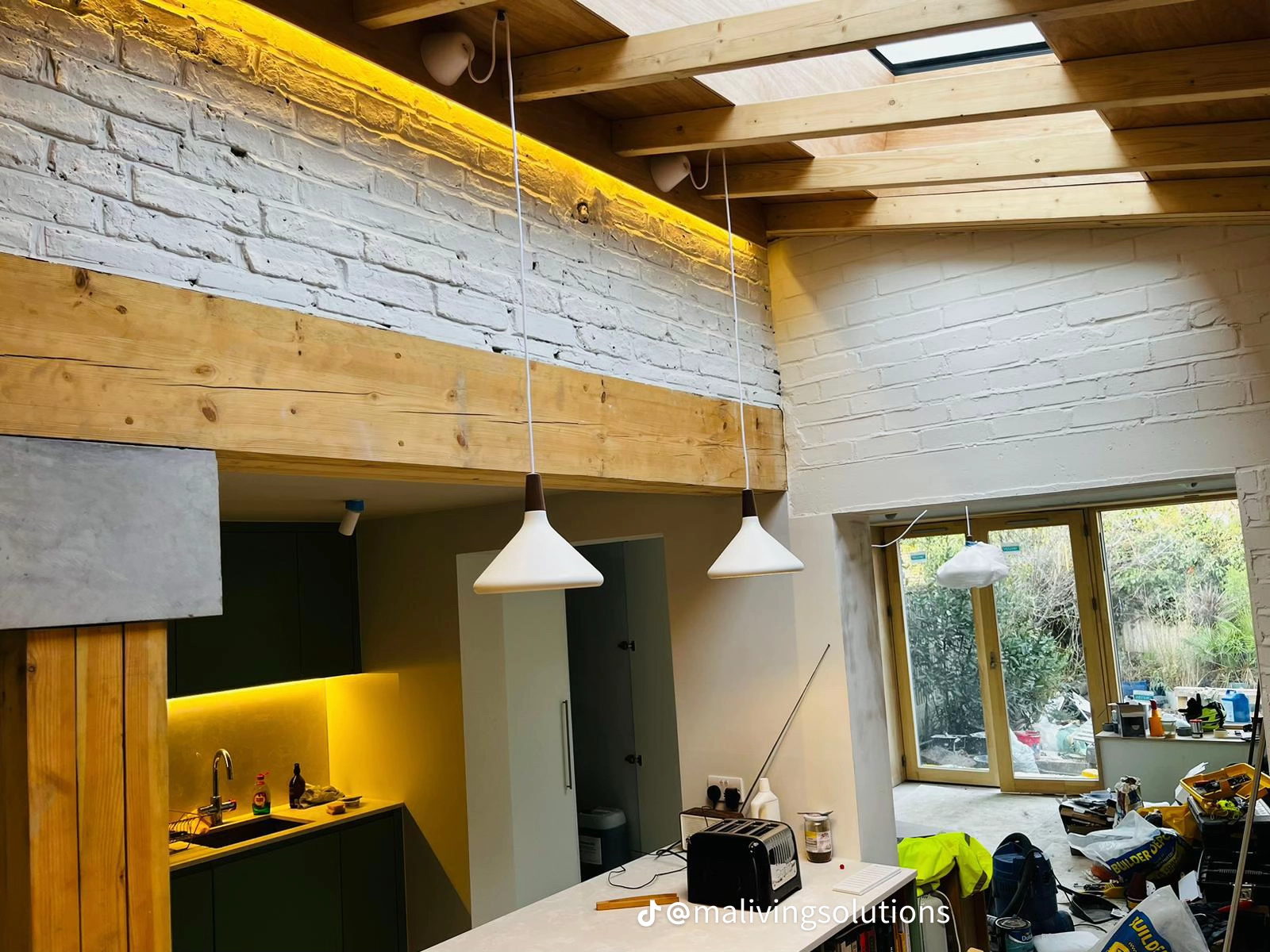 Open-Plan Living — Structural Renovation by MA Bathrooms